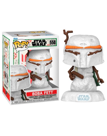 Funko pop star wars holiday boba fett 64334