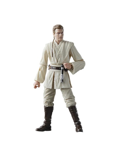 Figura hasbro star wars the black series archive obi - wan kenobi (padawan)
