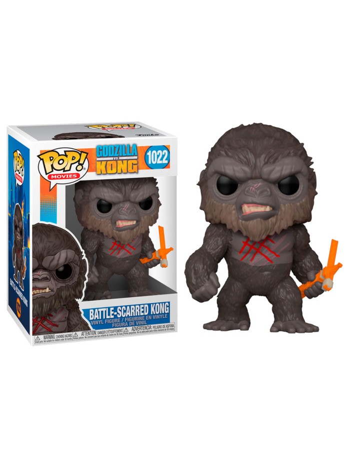 Funko pop cine godzilla vs kong kong herido 50954 Funko pop cine godzilla vs kong kong herido 50954