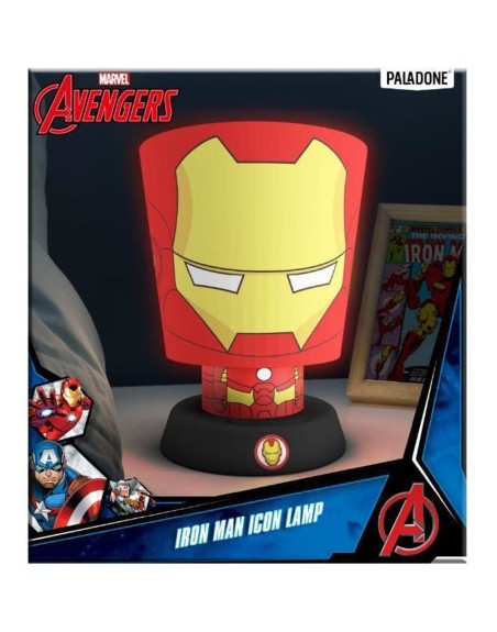 Lampara paladone marvel avegers iron man 28 cm