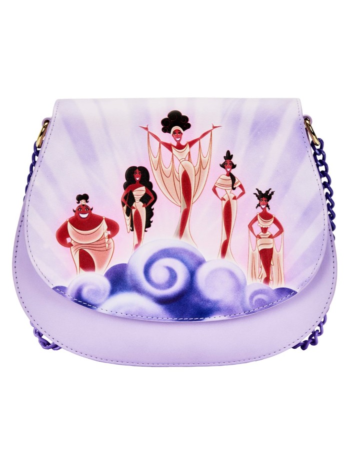 Bolso loungefly funko disney hercules musas nubes cross body bag Bolso loungefly funko disney hercules musas nubes cross body bag