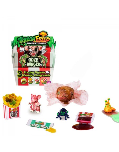 Juguete bandai terror fried horror burger