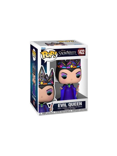 Funko pop disney blancanieves live action - reina malvada (negro y morado)