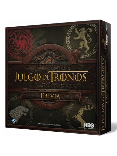 Juego de mesa asmodee juego de tronos trivia pegi 18