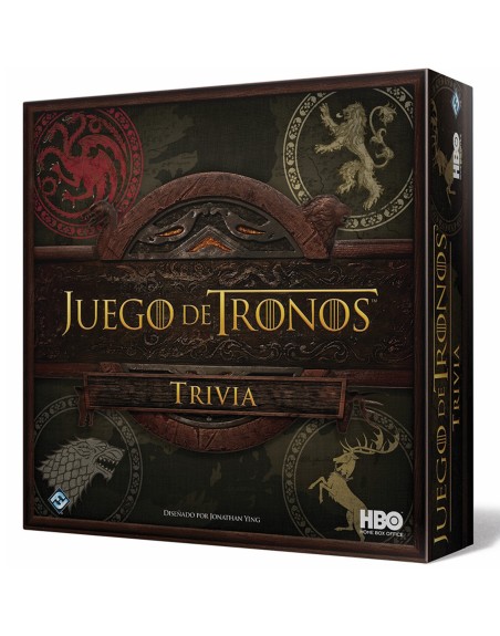 Juego de mesa asmodee juego de tronos trivia pegi 18