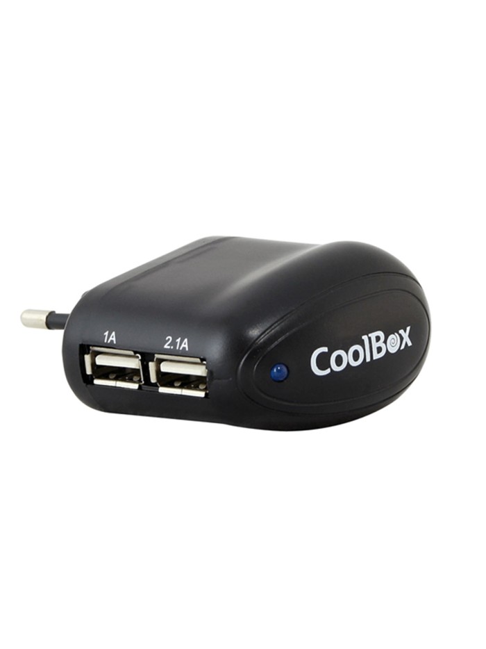Cargador coolbox de pared 5v 2xusb Cargador coolbox de pared 5v 2xusb