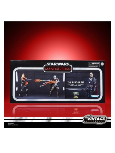 Figura hasbro star wars the mandalorian the rescue convention set