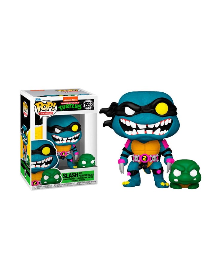 Funko pop tortugas ninja mutantes slash & pre - mutante buddy 78048 Funko pop tortugas ninja mutantes slash & pre - mutante buddy 78048