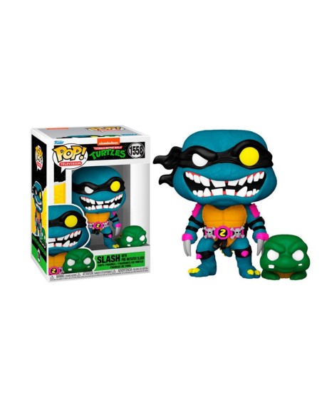 Funko pop tortugas ninja mutantes slash & pre - mutante buddy 78048