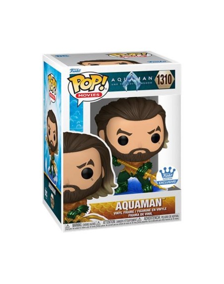 Funko pop peliculas aquaman y el reino perdido aquaman