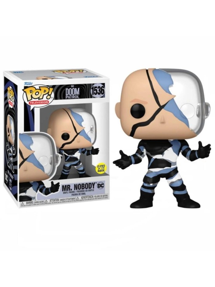 Funko pop dc comics doom patrol mr nobody glow in the dark 75891 Funko pop dc comics doom patrol mr nobody glow in the dark 75891