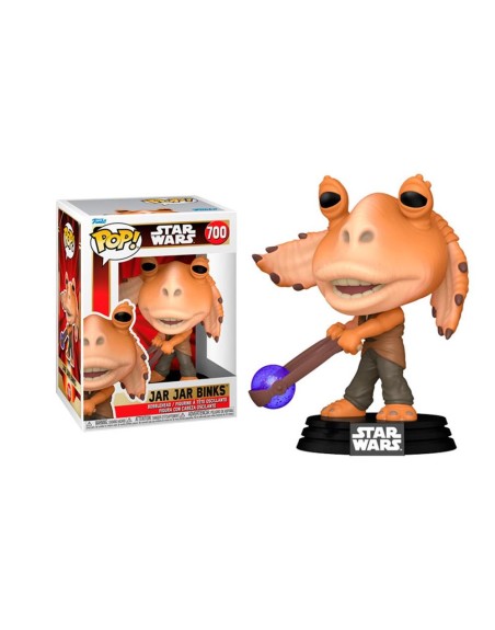 Funko pop star wars the phantom menace jar jar binks con booma balls 76017