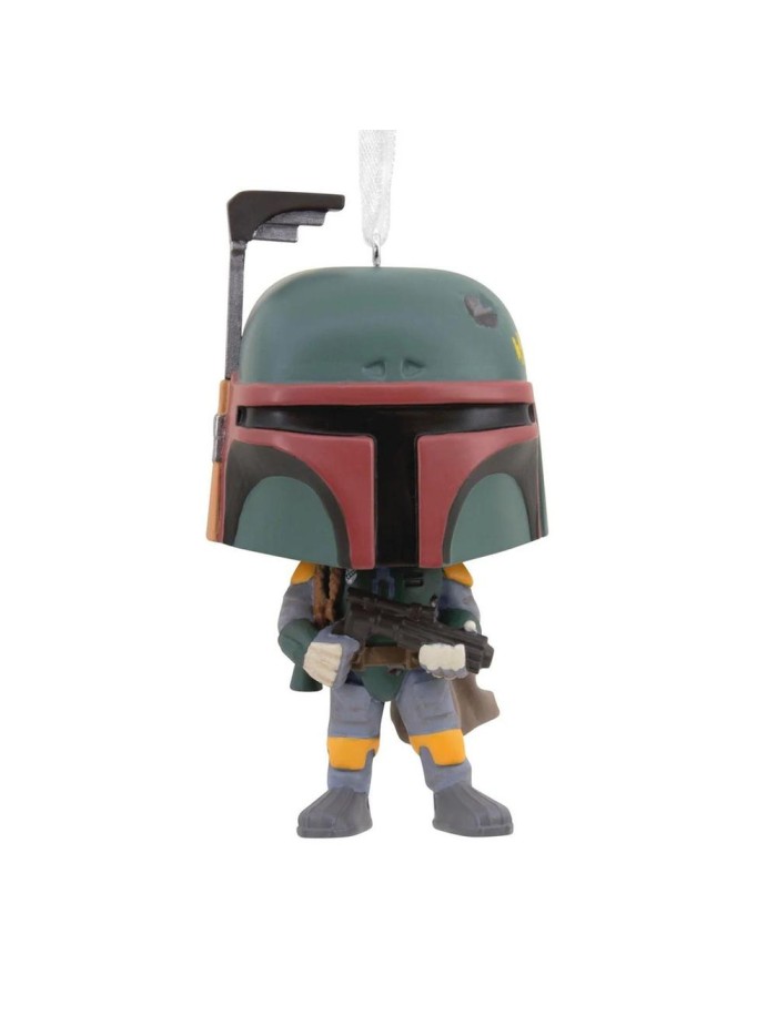 Adorno de navidad funko star wars boba fett figura de resina Adorno de navidad funko star wars boba fett figura de resina