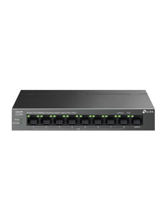 Switch tp - link ls109p 9 puertos Switch tp - link ls109p 9 puertos