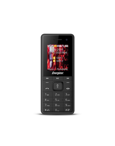 Telefono movil energizer e3 - 2g - 1.77 pulgadas - black eu - negro