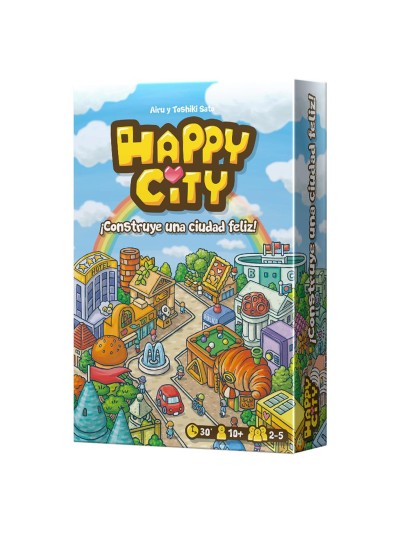 Juego de mesa happy city pegi 10