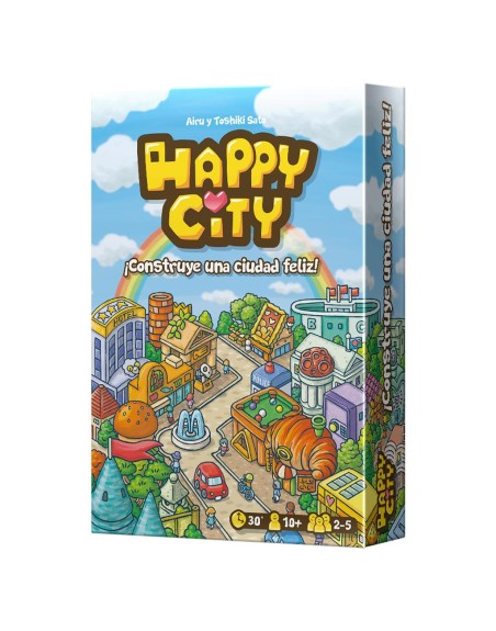 Juego de mesa happy city pegi 10