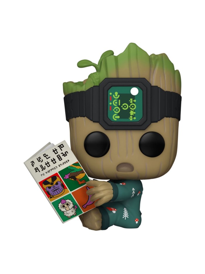 Funko pop marvel guardianes de la galaxia groot en pijama con libro 70651 Funko pop marvel guardianes de la galaxia groot en pijama con libro 70651