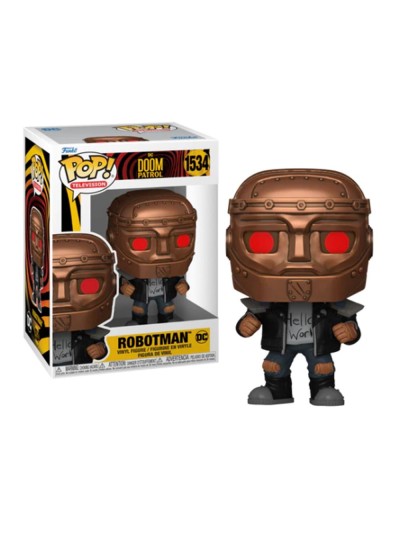 Funko pop dc comics doom patrol robotman 75896