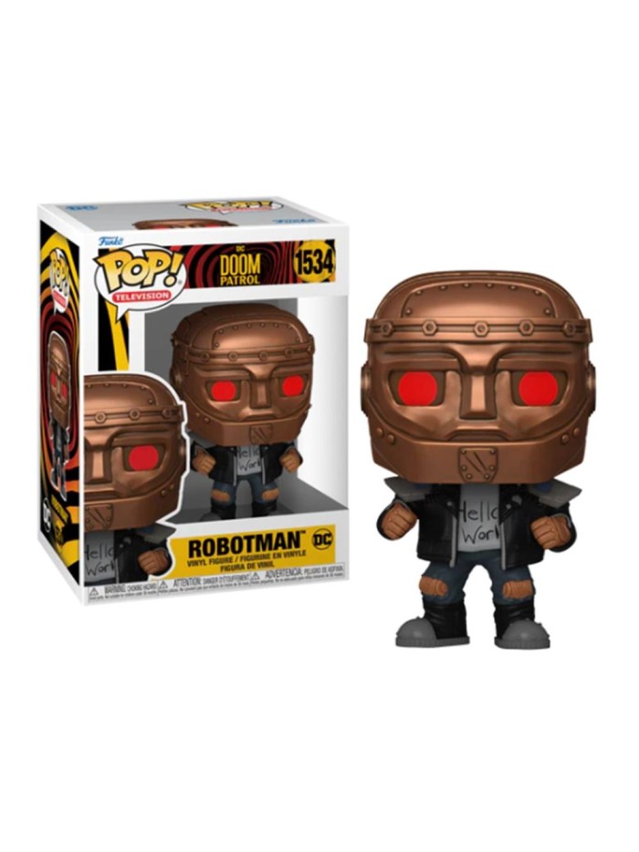 Funko pop dc comics doom patrol robotman 75896 Funko pop dc comics doom patrol robotman 75896