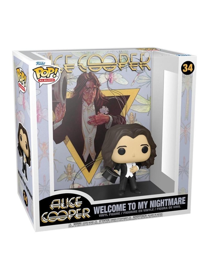 Funko pop album alice cooper welcome to my nightmare 64038 Funko pop album alice cooper welcome to my nightmare 64038