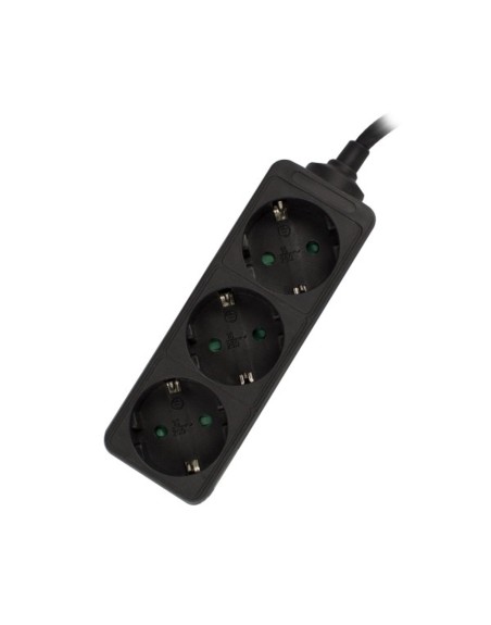 Regleta ewent 3 tomas shucko y 1.5 metros de cable