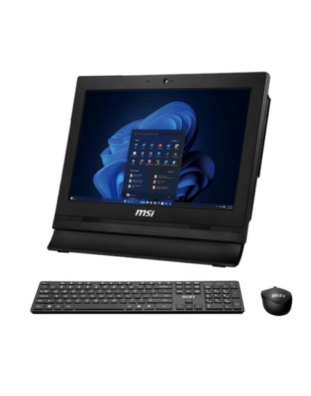 Ordenador aio msi pro ap162t - 007xes n100 4gb 256gb freedos 15 pulgadas tactil negro