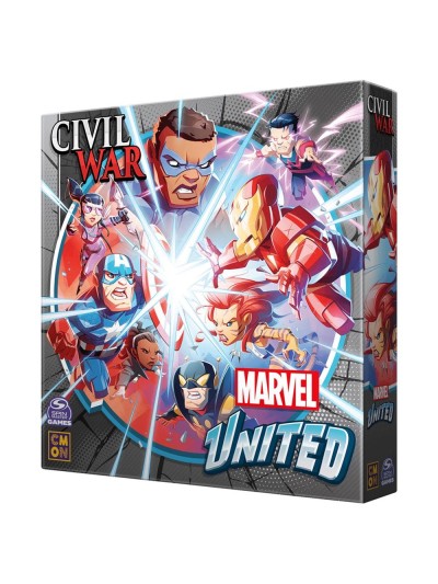 Juego de mesa marvel united civil war