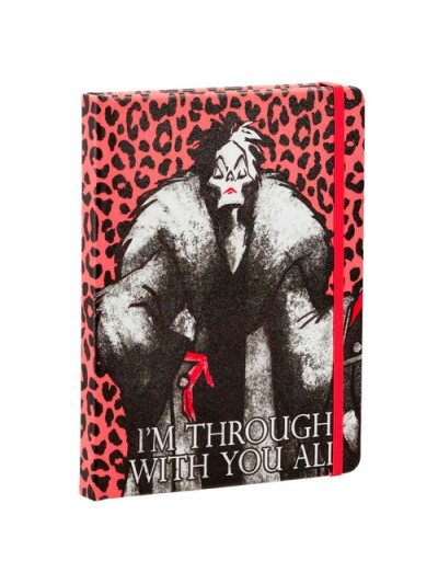 Libreta disney villanos cruella de vil