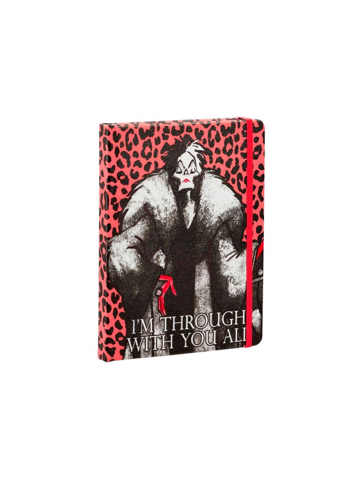 Libreta disney villanos cruella de vil