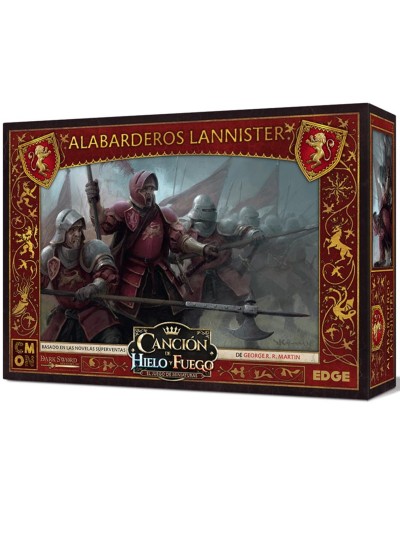 Juego de mesa asmodee cancion de hielo y fuego: alabarderos lannister pegi 14