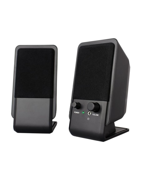 Altavoces ewent 2.0 ew3528 negro