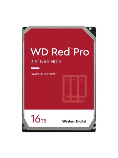 Disco duro interno wd western digital red pro 16tb 3.5 pulgadas sata 6gb - s