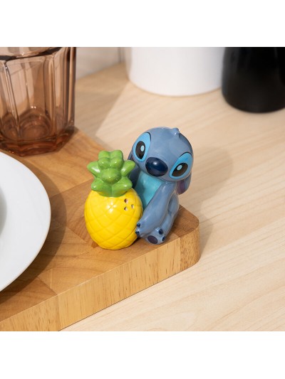Set salero y pimentero disney stitch y piña 7 cm
