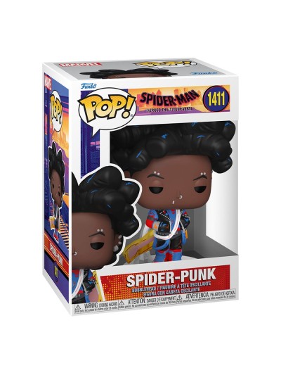 Funko pop marvel spider - man across the spider - verse spider - punk unmasked