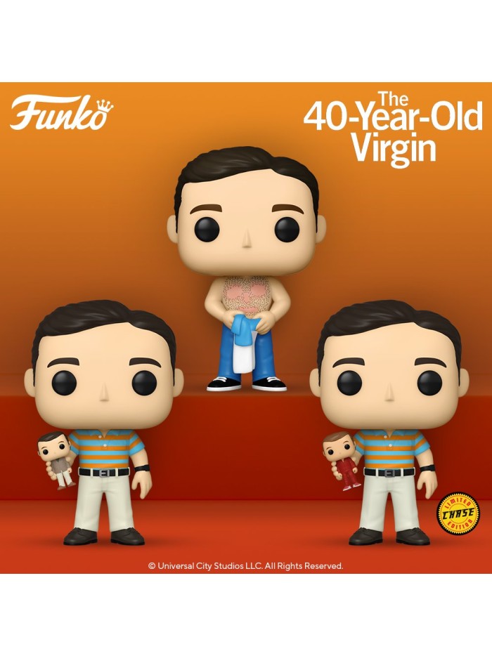 Caja sorpresa funko cine virgen a los 40 andy en sus tres variantes Caja sorpresa funko cine virgen a los 40 andy en sus tres variantes