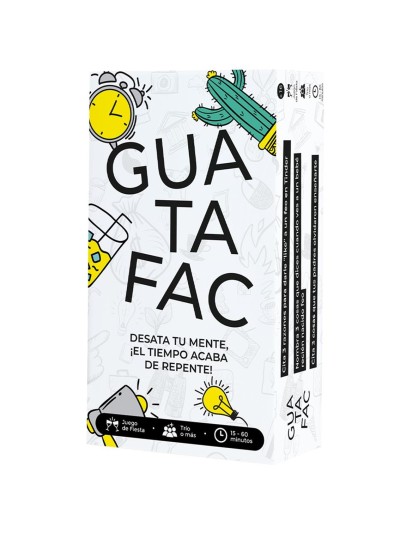 Juego de mesa asmodee guatafac pegi 16