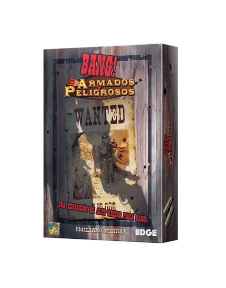 Juego de mesa asmodee bang armados y peligrosos pegi 8