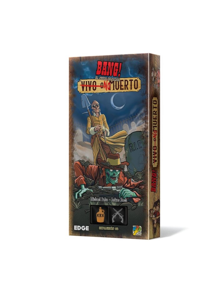 Juego de mesa asmodee bang el juego de dados vivo o no muerto pegi 8 Juego de mesa asmodee bang el juego de dados vivo o no muerto pegi 8