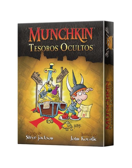 Juego de mesa munchkin tesoros ocultos pegi 10