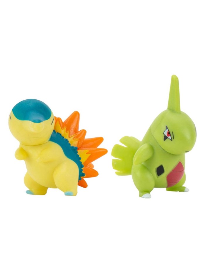 Pack de 2 figuras jazwares pokemon batalla cyndaquil & larvitar 5 cm Pack de 2 figuras jazwares pokemon batalla cyndaquil & larvitar 5 cm