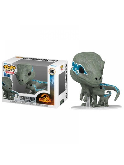 Funko pop cine jurassic park jurassic velociraptor blue & beta 62223