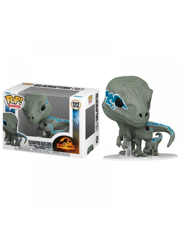 Funko pop cine jurassic park jurassic velociraptor blue & beta 62223 Funko pop cine jurassic park jurassic velociraptor blue & beta 62223