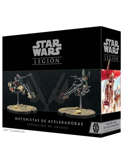Juego de mesa star wars legion: motoristas de aceleradoras pegi 14