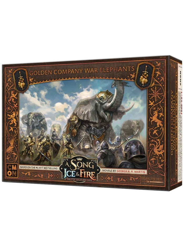 Juego de mesa cancion de hielo y fuego: elefantes de guerra de la compañia dorada pegi 14 Juego de mesa cancion de hielo y fuego: elefantes de guerra de la compañia dorada pegi 14