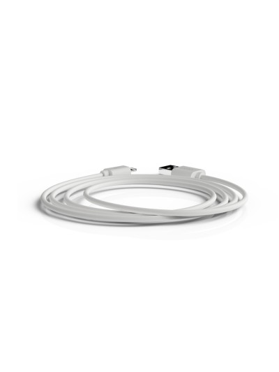 Cable groovy usb 2.0 a apple lightning longitud 1 metro color blanco