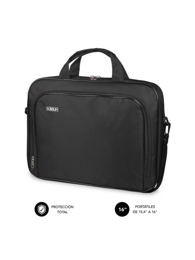 Maletin subblim oxford para portatil 15.4 pulgadas - 16 pulgadas negro
