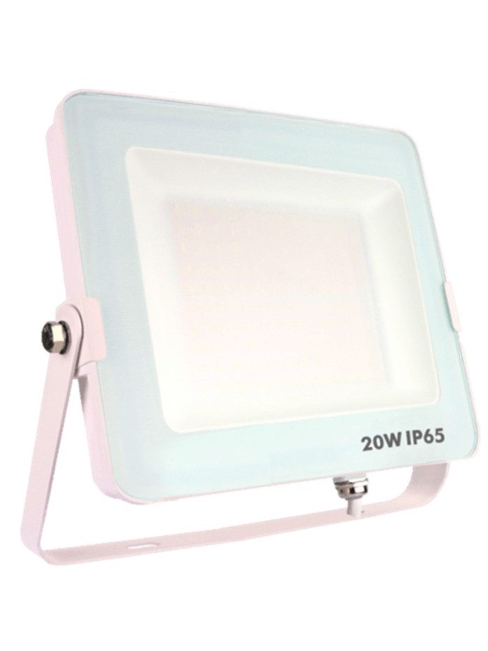 Foco proyector led ip65 20w 5700k blanco Foco proyector led ip65 20w 5700k blanco
