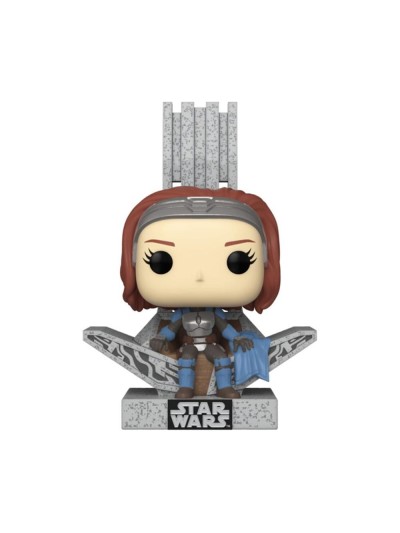 Funko pop deluxe mandalorian bo katan en el trono 76545