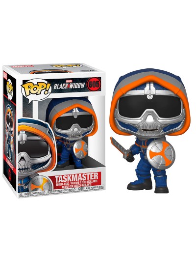 Funko pop marvel viuda negra taskmaster escudo y espada 46684
